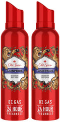 Old Spice Combo Of 2 Lionpride No Gas Deodorant Body Spray Perfume For Men 140ml Each 4.7 Fl.oz.