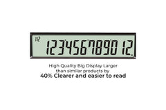Bambalio Bl-777 Electronic Calculator (Black) 3 Years Warranty | 12 Digits-large Display