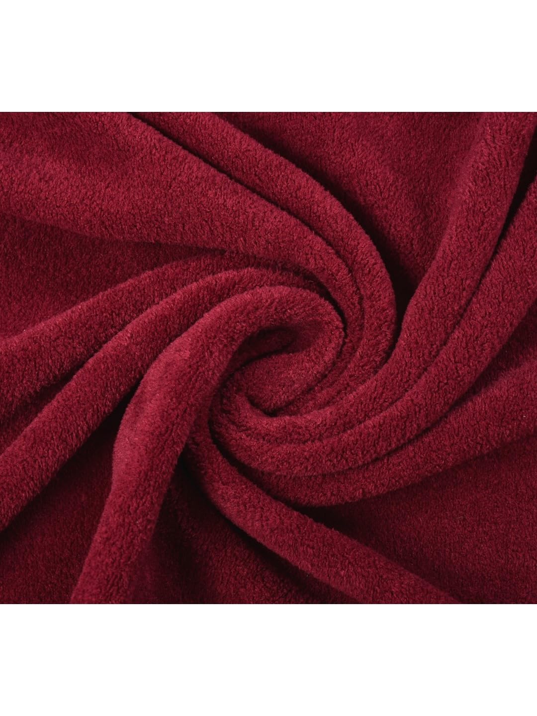 Cotton Bolls Microfiber Large Bath Towel 800 Gsm | Quick Dry Super Soft Higly Absorbent Lint Free Bath Towel For Men & Women, Travel, Gym, Beach, Pool, Yoga (Maroon)
