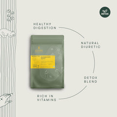 Luxmi Estates Dandelion Root Herbal Tea - 50 Tea Bags | USDA Certified Organic Herbal Tea - Single Ingredient, Caffeine-Free, 50 Cups Bulk Pack