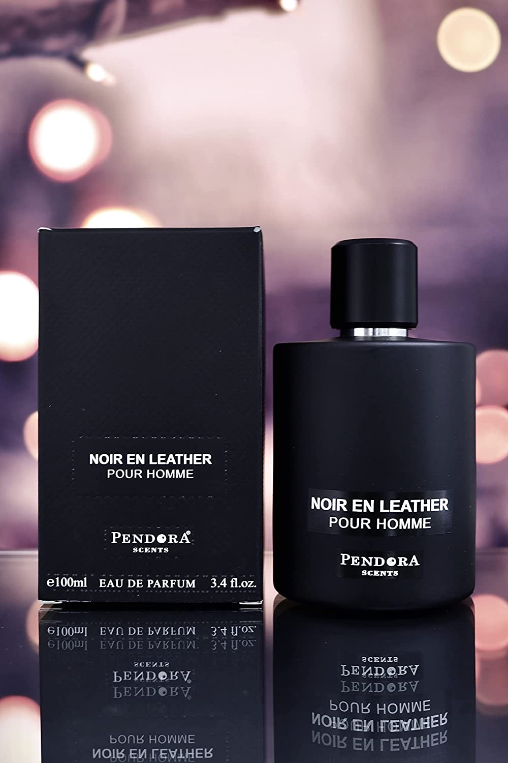 Pendora Scents Noir En Leather Pour Homme Eau De Parfum 100ml 3.4 Fl.oz. Masculine Fragrance | Long Lasting