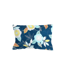 Glace Cotton Super Soft Bedsheets Single Bed Size (60 X 90 Inch) With 1 Pillow Cover | All Around Elastic Fitted Bedsheets, Blue