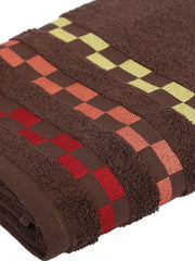 Bianca Super Soft Turkish Terry Bath Towel 550 Gsm | 100% Mercerised Cotton Bath Towel - Brown