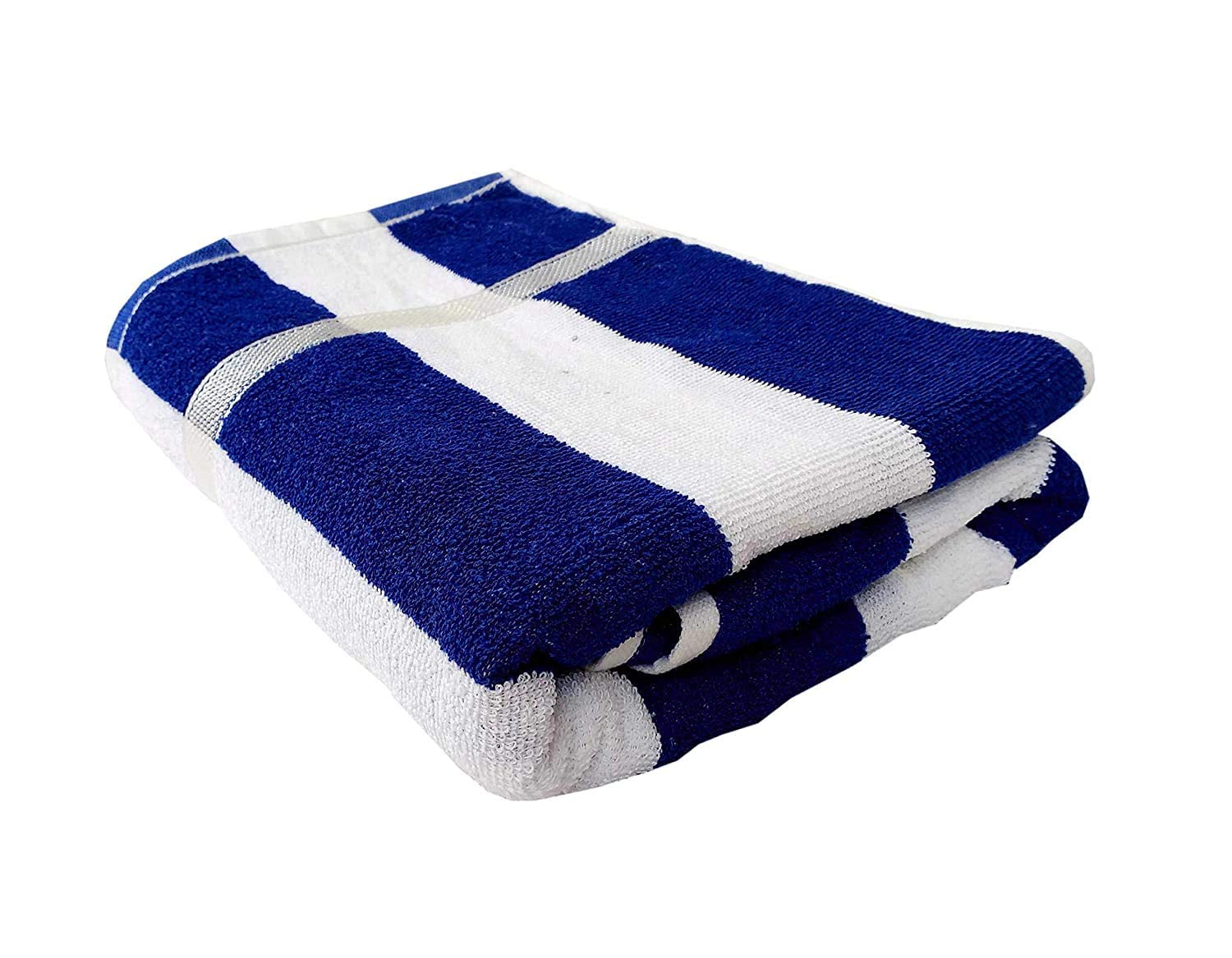 Hanorix 100% Cotton Large Size Bath Towel 450 Gsm | Soft Bath Towel For Men & Women Ultra Absorbent Cotton Towel Soft & Absorbent Towel (Blue Line)