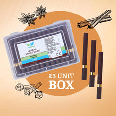 Ayurvedic Herbs Cigarettes, Non Addictive Pack Of 25 Sticks King Size | Cigarette Alternatives - Herbal Cigarette Clove Flavour No Tobacco & Non Nicotine