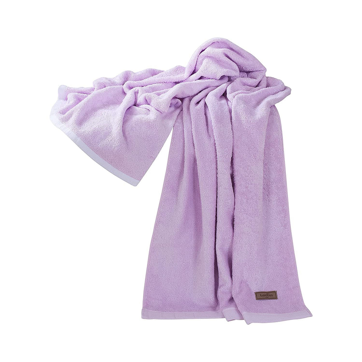 Spread Spain Bamboo Bath Towels 360 Gsm | Large Size Bamboo Bath Towel High Absorbent & Soft Bath Towel For Men & Women (Lavender)