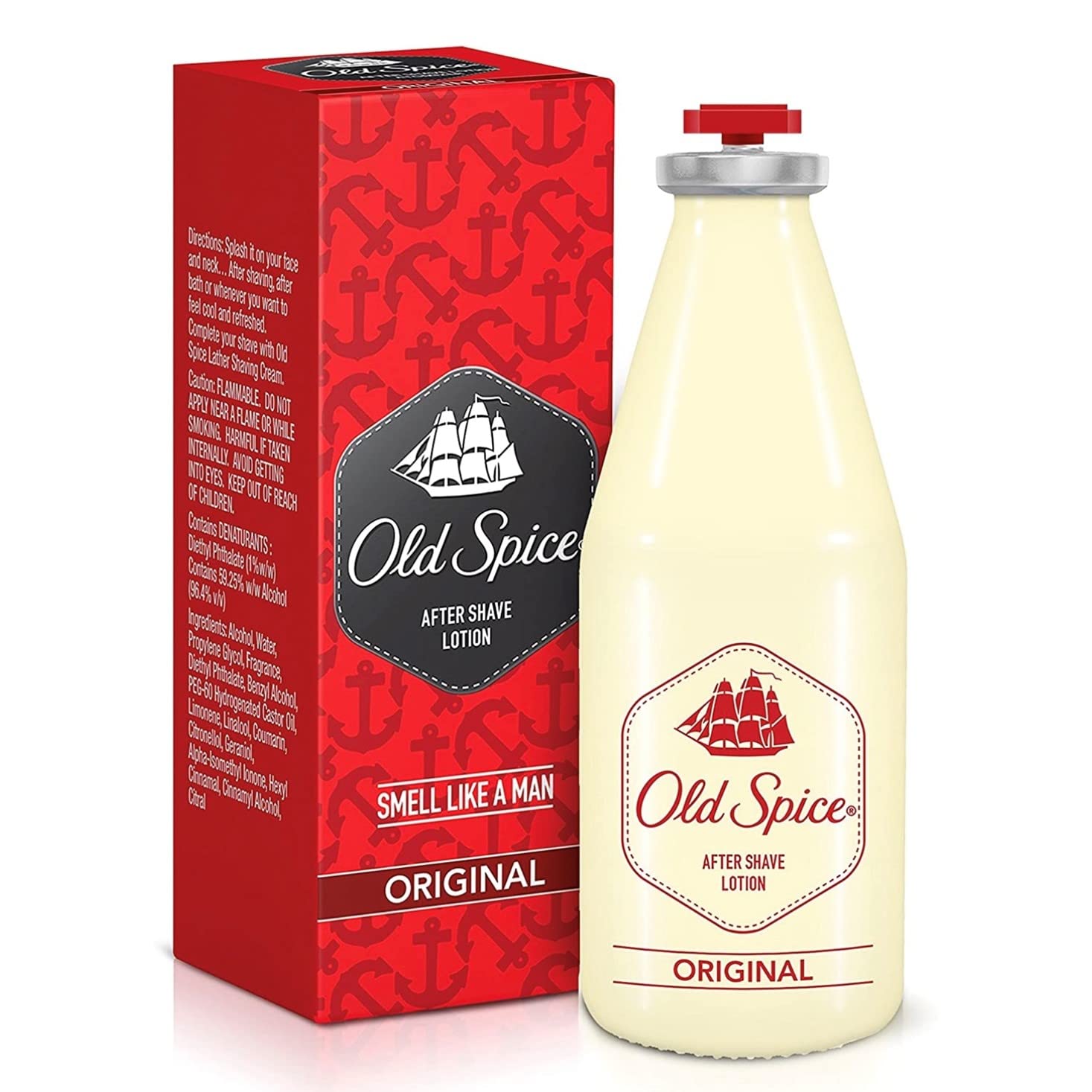 Old Spice After Shave Lotion Original 100ml 3.4 Fl.oz. | For Men