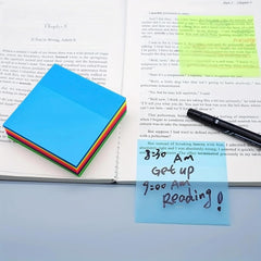 250 Sheet Super Sticky Notepad, Plain Notes For Lists & Longer Notes | 2 Times Sticking Power