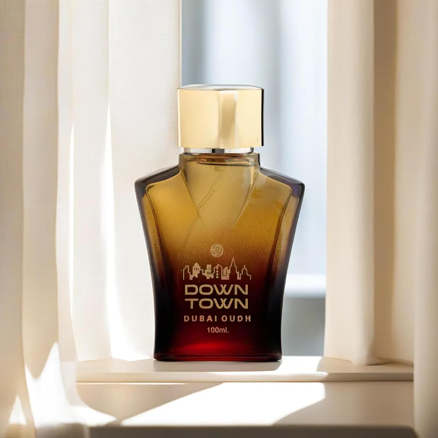 JD International Down Town Dubai Perfume For Men - 100ml, 3.4 Fl.oz. | Long Lasting Fragrance