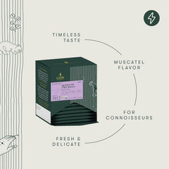 Luxmi Estates Queen Of The Hills Black Tea 30gm, 1.05 Ounce - 15 Tea Bags | Certified Organic Black Tea - 100% Biodegradable & Plastic Free | No Additives, High Caffeine Black Tea