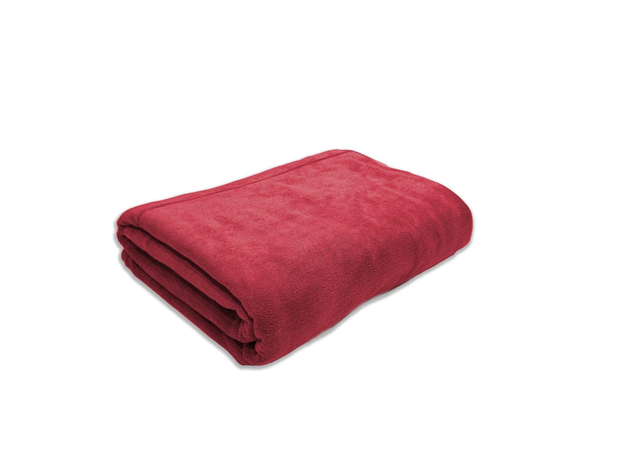 Black Gold The Finer Touch Oversized Microfiber Bath Towel 650 Gsm | Soft Quick-Dry Microfiber Towel Lightweight, Absorbent & Travel-Friendly (Maroon)