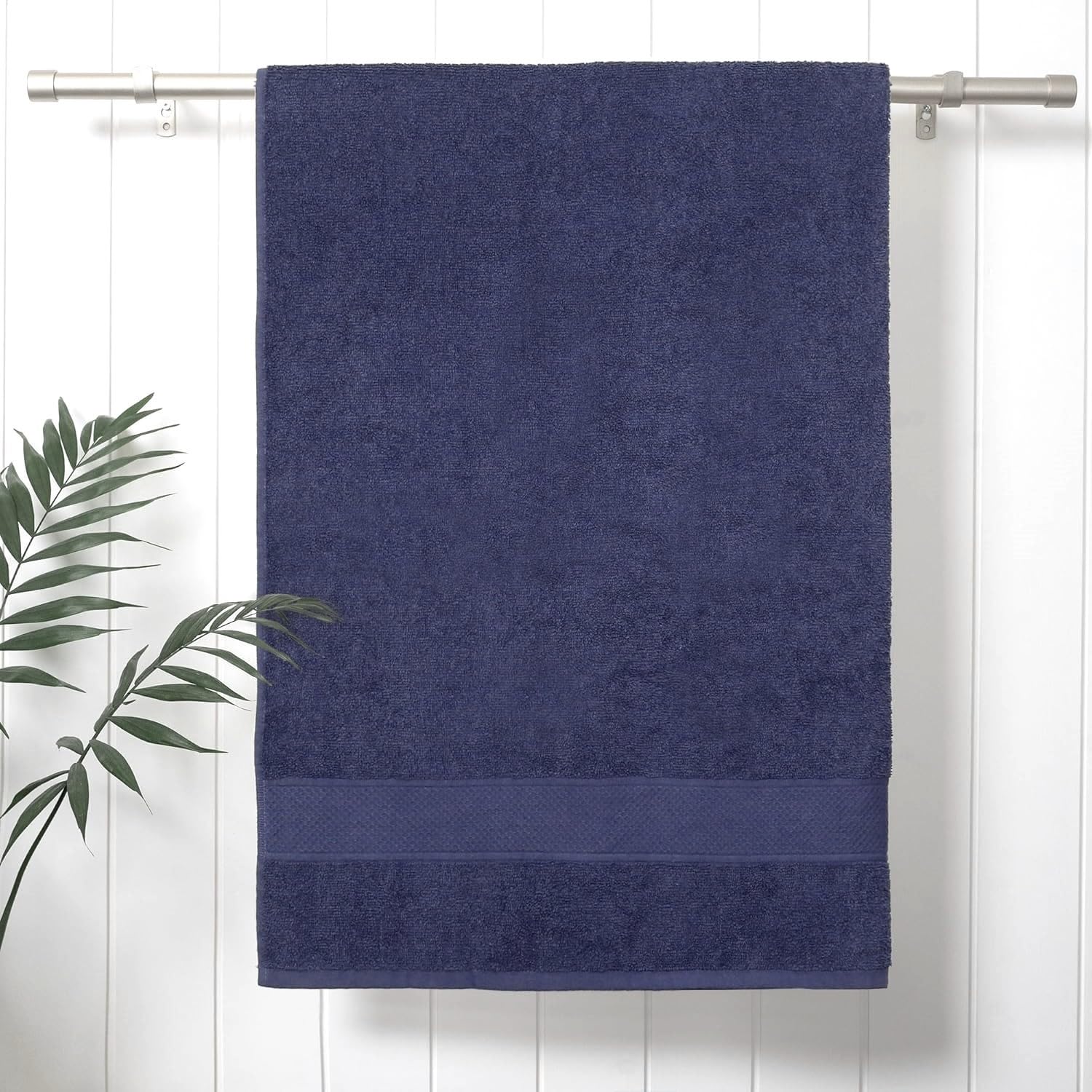 Showstopper Cotton Bath Towel 500 Gsm (Dark Navy Blue)