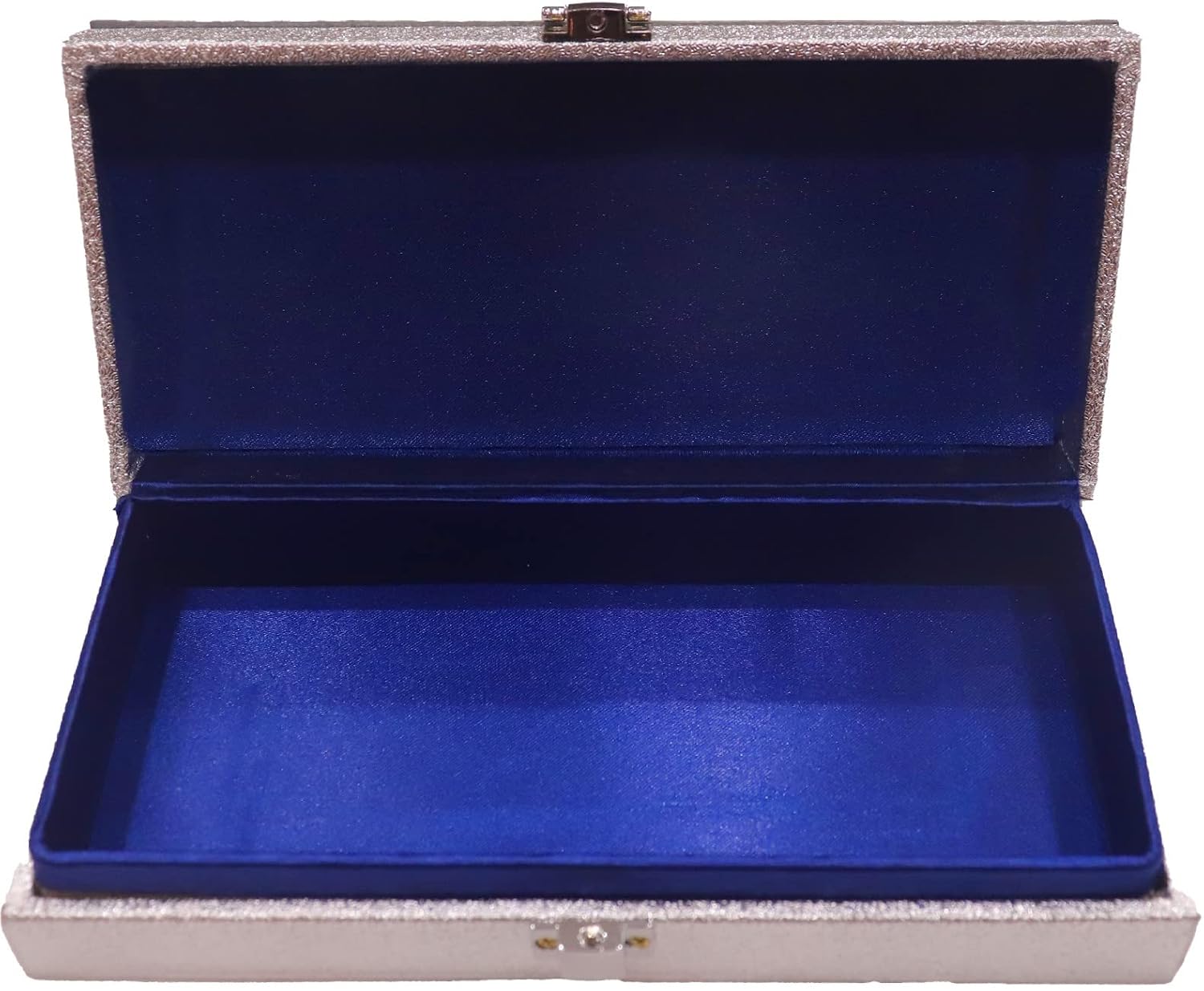 Designer Lazer Cutting Shagun Cash Box Or Gaddi Box For Shagun, Money Box For Wedding, Anniversary, Baby Shower, Ring Ceremony Eidi Or Any Other Occasion, Pack Of 1, Silver