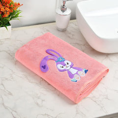 Maxoshine Microfiber Kids Bath Towels Quick Dry Super Absorbent Super Soft Bath Towel For Babies Toddler-Baby Towel For Boys & Girls (Pink)