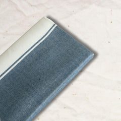 Aero Weav Ultra Lightweight Bamboo Bath Towel 200gsm | Compact, Portable & Less Than Skin-Friendly & Eco-Friendly Travel Towel (Denim Blue)