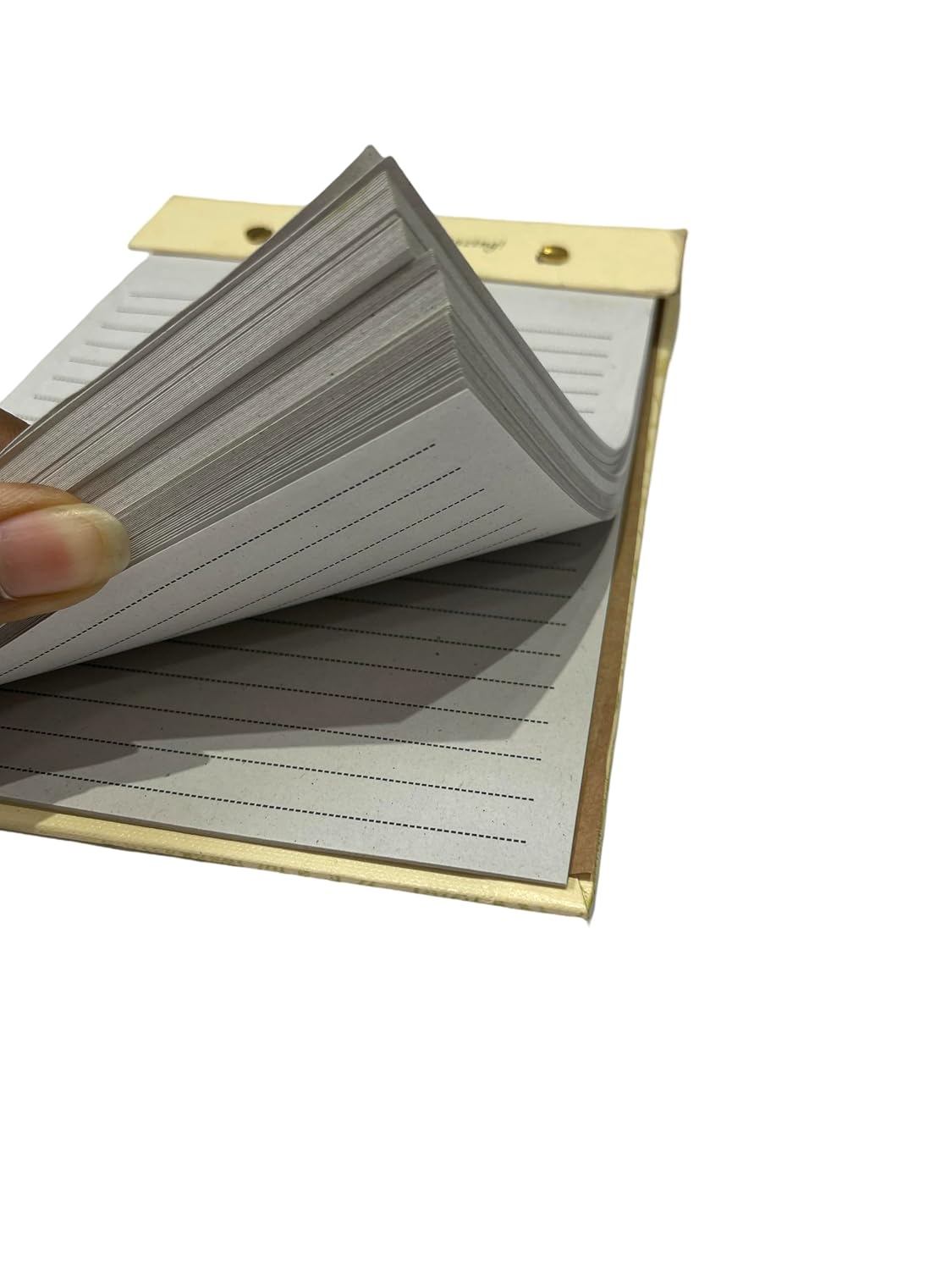 Refillable Eco-Friendly Notepad, 19.5 X 14.5Cm, Hardboard Cover With Motivational Quote, 1Pc