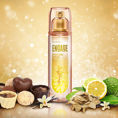 Engage W4 Perfume For Women | Fruity & Floral Fragrance | Skin Friendly Women Perfume 120ml 4 Fl.oz.