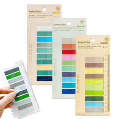 Pet Sticky Notes - 600 Pcs Transparent Sticky Tabs | Morandi Pastel Page Markers With Ruler