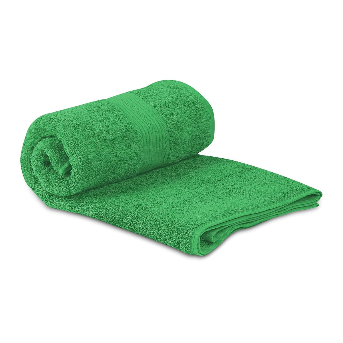 House Of Terry 100% Cotton Bath Towel 500 Gsm | Quick Dry, Soft & Absorbent, Fade-Resistant, Skin-Friendly, For Men & Women Towel (Spring Green)