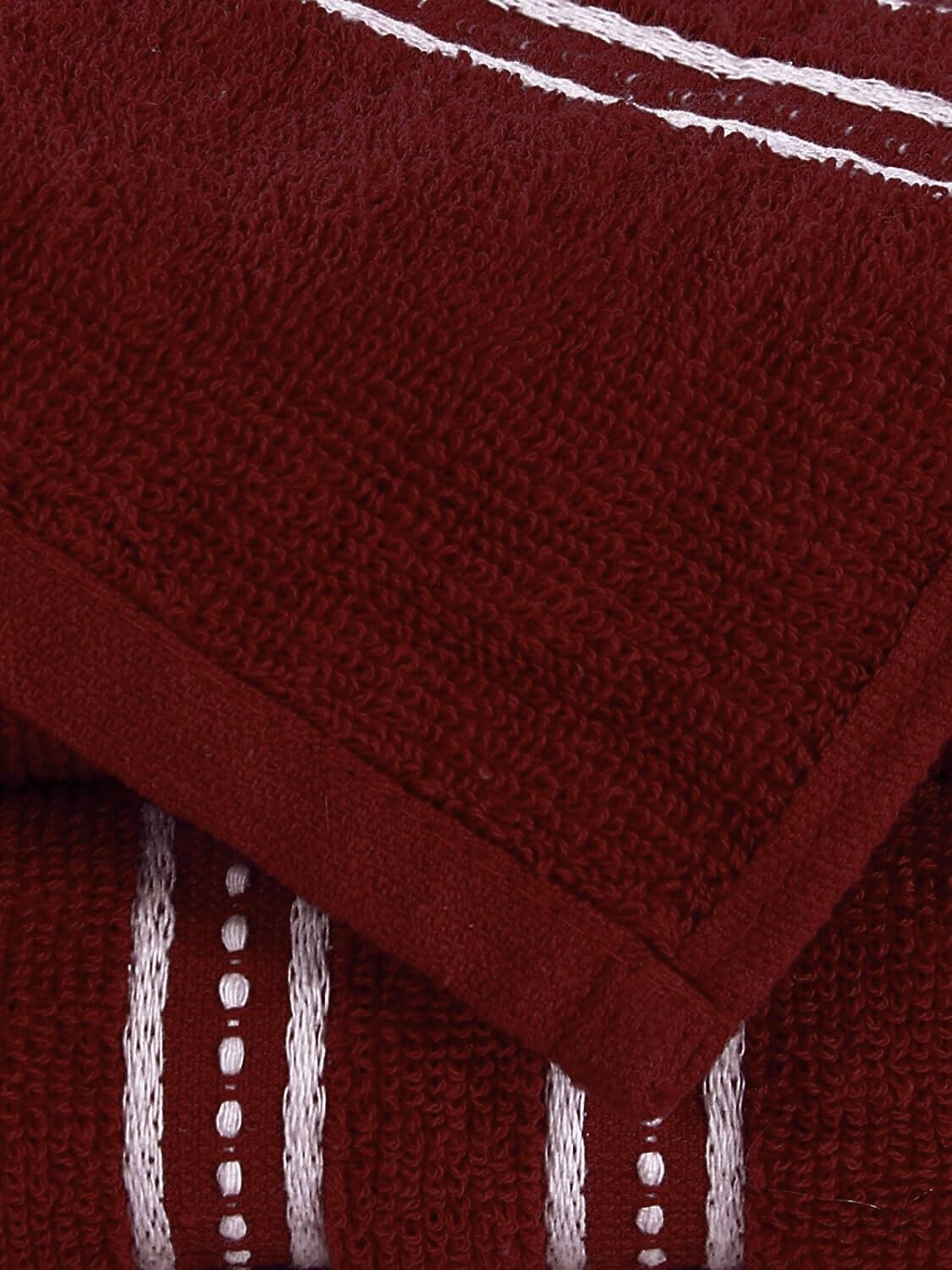 Home Elite Cotton Bath Towel 400 Gsm (Maroon)
