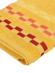 Bianca Super Soft Turkish Terry Towel 600 Gsm | 100% Mercerised Cotton Large Bath Towel Super Absorbent | Anti Bacterial, Quick Dry Technology - Gold
