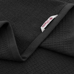 Casa Copenhagen Egyptian Cotton Waffle Large Bath Towel 500 Gsm (Pine Grey)