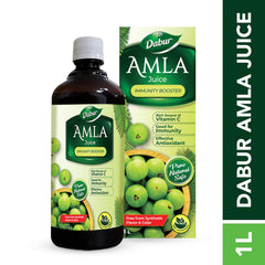 Dabur Amla Juice Rich Source Of Vitamin C Effective Antioxidants For Immunity Boosting Pure, Natural & 100% Ayurvedic Juice | 1 Litre 2.2lbs
