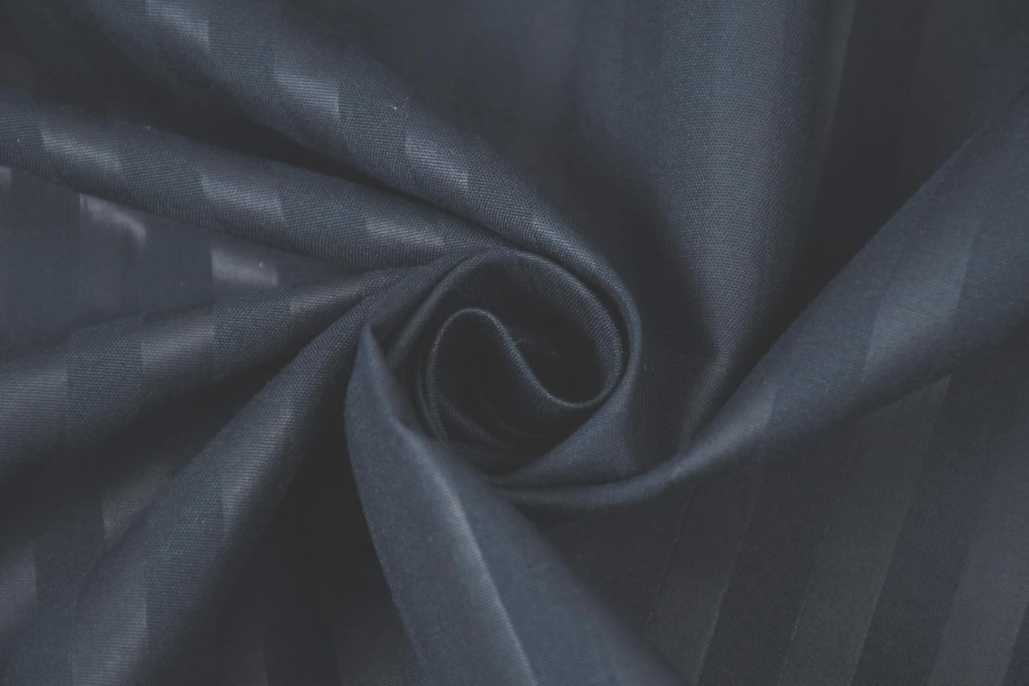 Cotton Elastic Fitted King Size Double Bed Bedsheet With 2 Pillow Covers - 72x78x6 Inches, Dark Grey | Durable Bedsheets For Everyday Comfort
