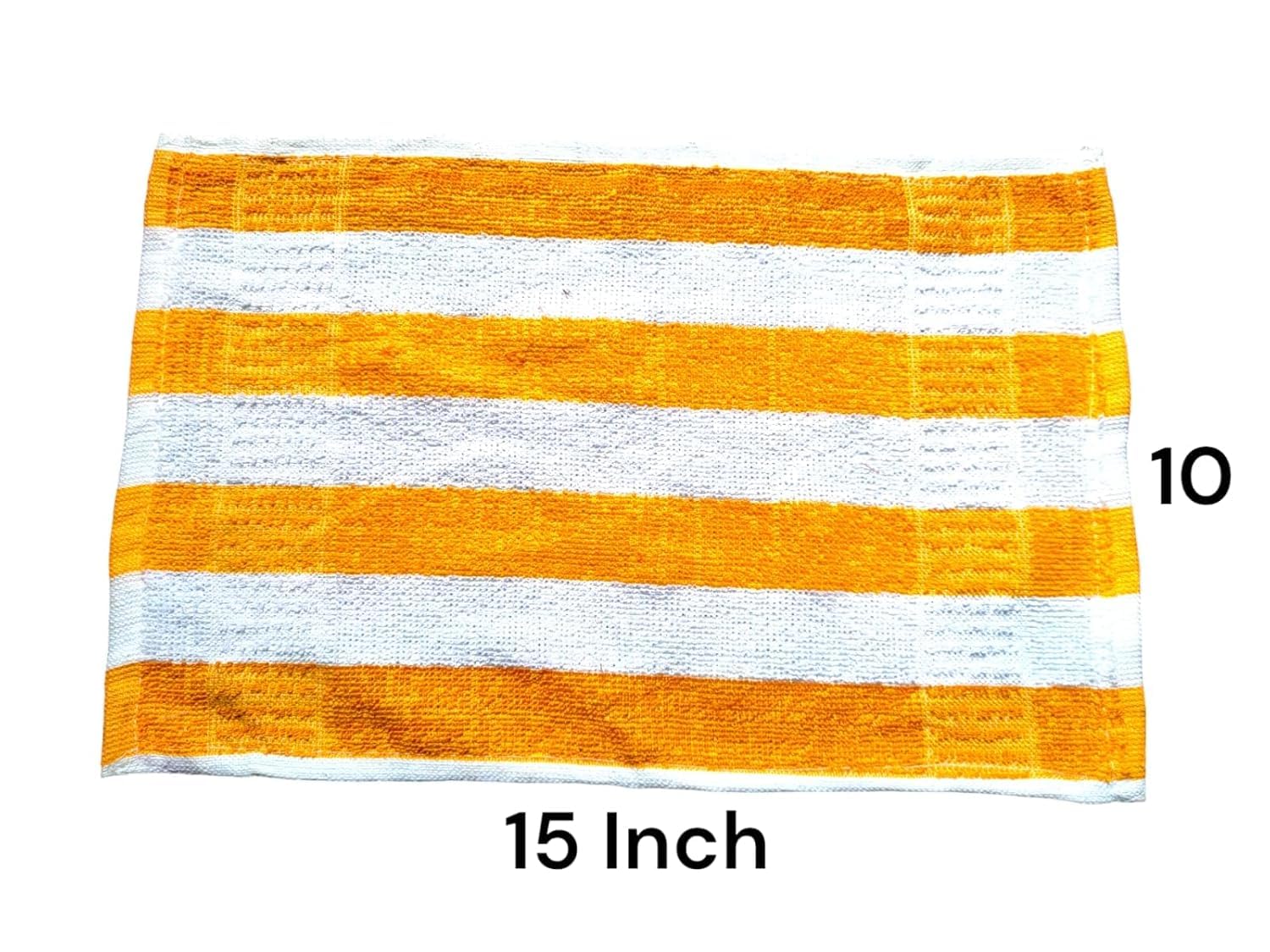 Cotton Kitchen Hand Towel 450 Gsm - Pack Of 10 (Multicolour)