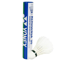 Yonex Aerosensa 30 Badminton Feather Shuttlecocks , Pack Of 12 | White , Made With Premium Quality Material