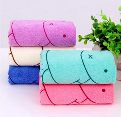 Teddyify Soft Cotton Baby Bath Towel 250 Gsm | Infants, New Born Babies Towel High Absorbent, Soft Cotton Premium Washcloth (Multicolor)