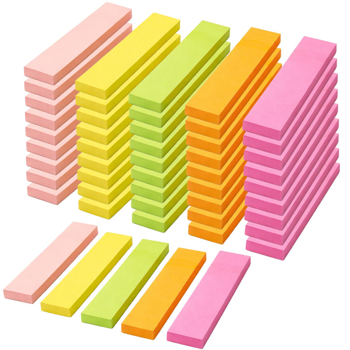 Sticky Notes – Sticky Pad, Sticky Notes Cute, Stick Notes For Study, Stationary Items (Pack Of 10)
