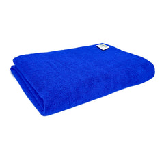 Softspun Microfiber Bath & Hair, Care Towel 333 Gsm | Super Soft & Comfortable, Quick Drying, Ultra Absorbent In Large Size Towel For Men & Women (Blue)