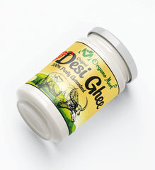 Premium Original Desi Ghee By Organo Mart | Rich Aroma Danedar Ghee Supports Digestion & Immunity Good For Health | (400ml) 13.5 Ounce | Jar Pack