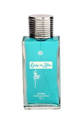 JD International Lady In Blue Apparel Perfume For Women With Long Lasting Fragrance - 100ml, 3.4 Fl.oz. | Perfume For Women