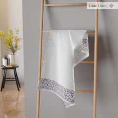 Lane Linen Waffle Bathroom Towels 920 Gsm | 100% Cotton Bath Towel Extra Large Super Absorbent Hotel & Spa Quality Shower Towels -White (Pack Of 2)