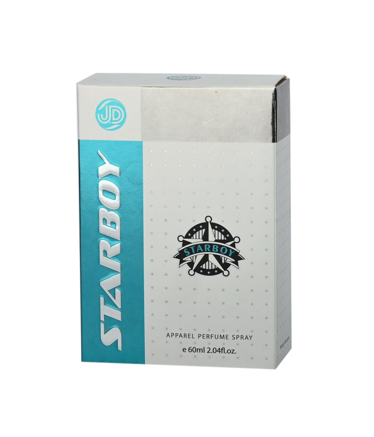JD International Star Boy White Apparel Unisex Perfume With Long Lasting Fragrance - 60ml, 2.04 Fl.Oz. | Perfume For Men & Women