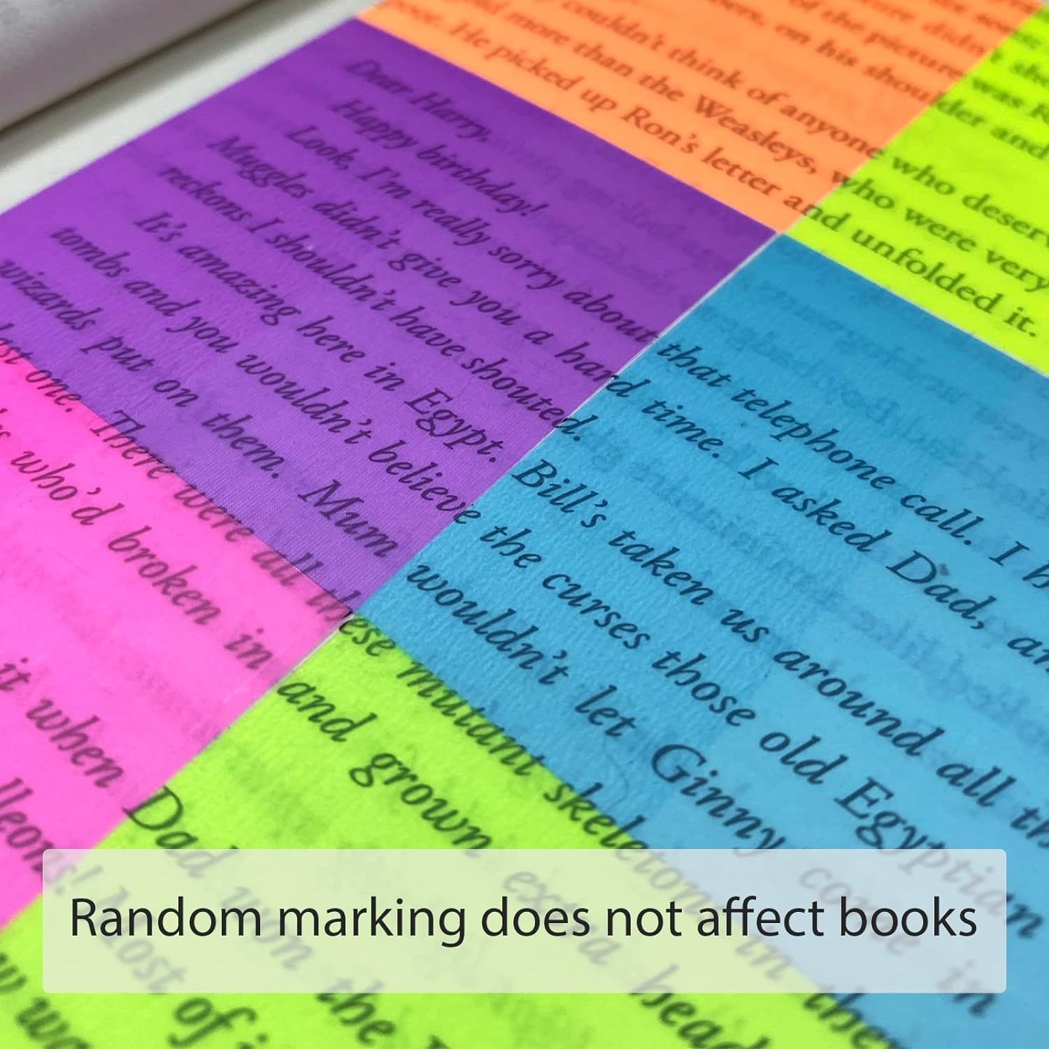 Transparent Self Sticky Note Pads, Self Adhesive Removable Perfect For Studying | 300 Sheet, Green