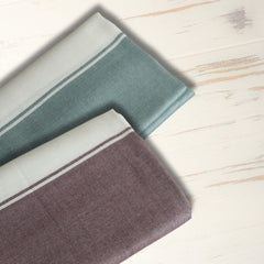 Aero Weav Ultra Lightweight Bamboo Bath Towel 200gsm | Compact, Portable & Less Than Skin-Friendly & Eco-Friendly Travel Towel (Jade Forest & Royal Maroon)- Pack Of 2