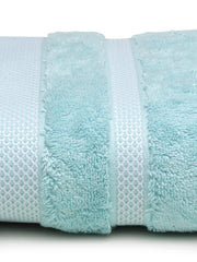 Spaces Hygro Cotton Bath Towel 600 Gsm | Blooms Softer When Washed Ultra Absorbency Dries You Quicker (Light Green)