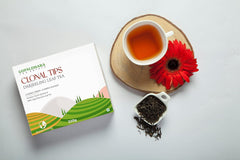 Gopaldhara Clonal Tips Darjeeling Leaf Tea - 250gm, 8.8 Ounce | 100% High Mountain Leaf Tea - Low Caffeine