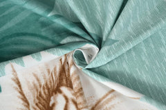Single Bedsheets With 1 King Size Pillow Covers | 60 X 88 Inches, Sea Green - Premium Single Bed Breathable | Wrinkle Free | Ultra Soft 180 TC Super Soft