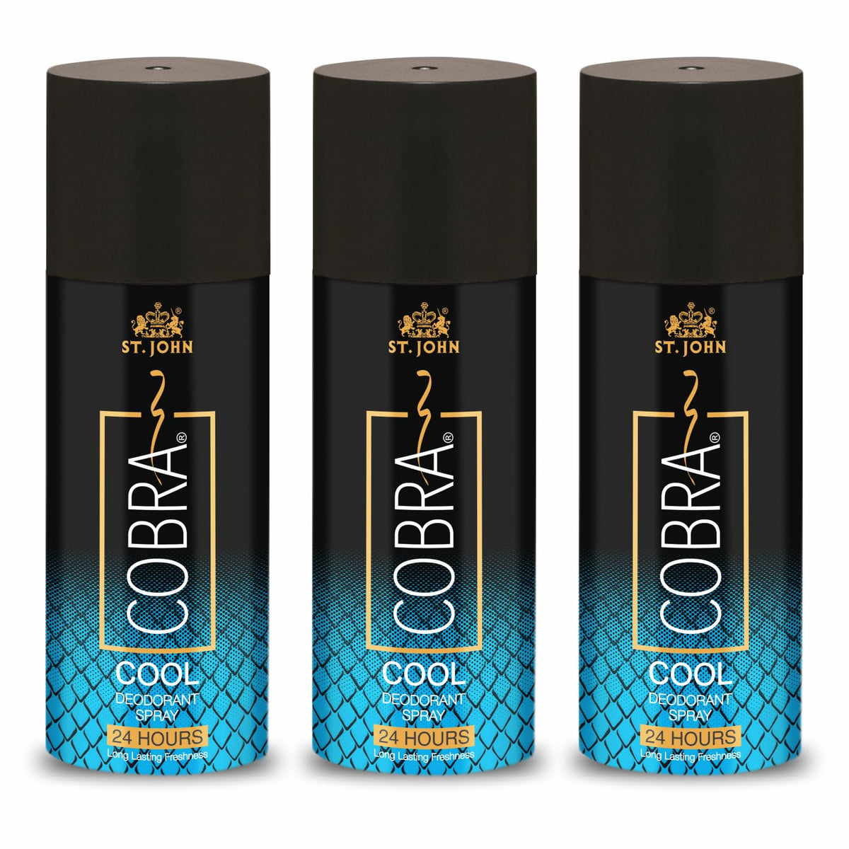 St. john Cobra Cool Deodorant Men Body Spray 450ml 15.2 Fl.oz. | Perfect Gift For Bestfriend | 24hours Long Lasting Fragrance