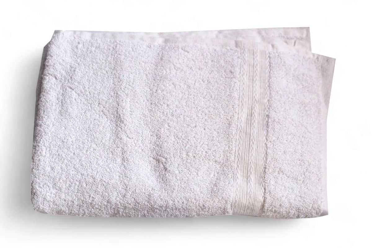Bhapri Turkish 100% Cotton Luxury Bath Towels 500 Gsm | Lightweight Soft & Absorbent Quick Dry Plush Bathroom Towels (White)