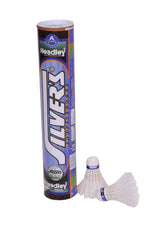 Silver's Headley Feather Badminton Shuttlecock , White | Pack Of 10 , Easy to Use