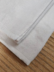 Pyaro Medium Size Bath Towel 900 Gsm | Spa & Gym Towel Sets, Fade Resistant, Ideal For Daily Use | Pack Of 2 (White)