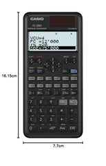 Casio Fc-200v-2nd Edition Financial Calculator, 4-line Display Dot Matrix 10+2 Digits Simple Interest Compound Interest |