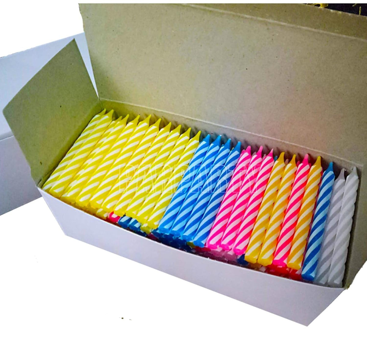MULTI COLOUR BIRTHDAY SPECIAL STICK DECOR CANDLE FOR CAKE & HOME PACK OF 1300
