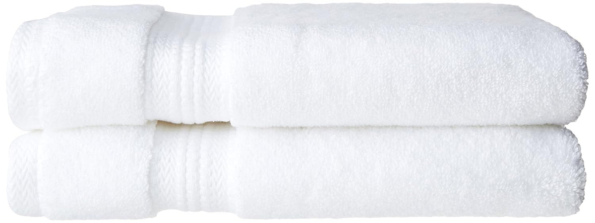 Bombay Dyeing Super Ultrx 2 Piece 650 Gsm Cotton Hand Towel Set - White