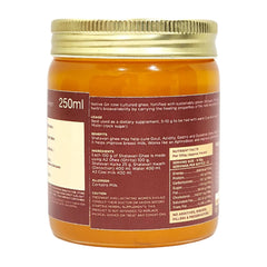 Natural (Shatavari) A2 Gir Cow Cultured Desi Ghee By Two Brothers Organic Farms | Naturally & Healthy Protein Fiber Desi Ghee Good For Heart Health | (250ml) 8.4 Ounce | Jar Pack